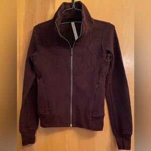 Lululemon Moving Meditation Jacket [Sz 6] | Plum Shadow